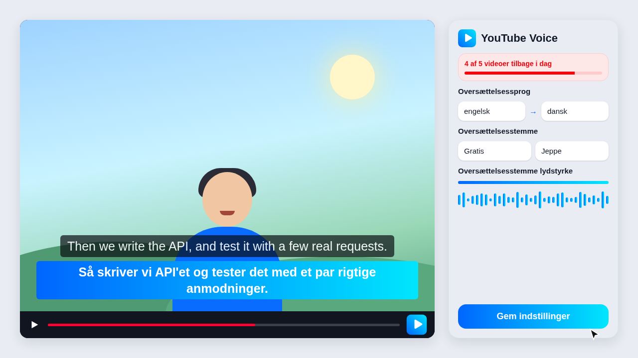 YouTube Translator demo-video
