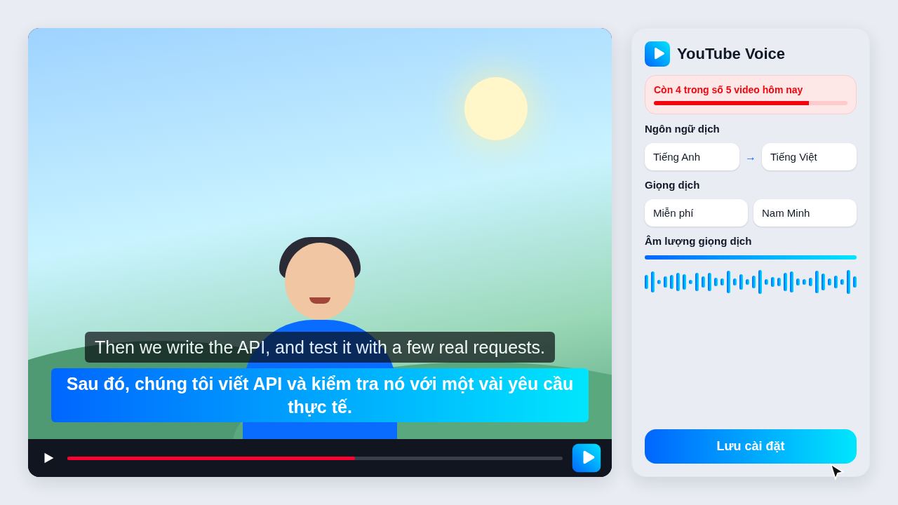 Video demo YouTube Translator
